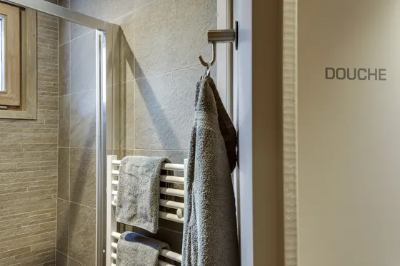 Douche arrivée/départ