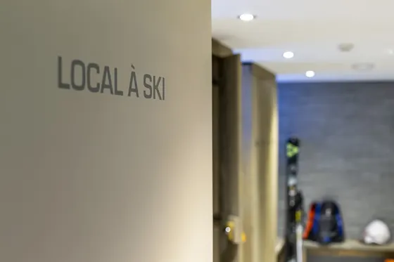 Casier à ski et bagagerie