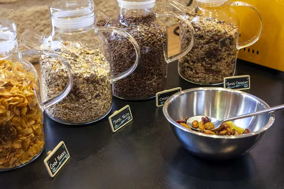 Buffet petit déjeuner