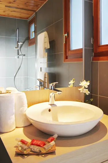 Salle de bain chambre supérieure/triple